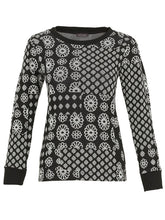 Dolcezza 'Forever Black & White' Knit Top - Style 74130